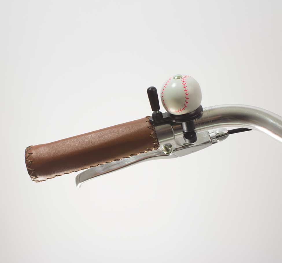 49N BASEBALL BICYCLE BELL ON A HANDLEBAR (5439140611)