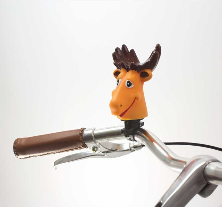 49N MOOSE ANIMAL HORN ON BICYCLE HANDLEBAR (7904440771)