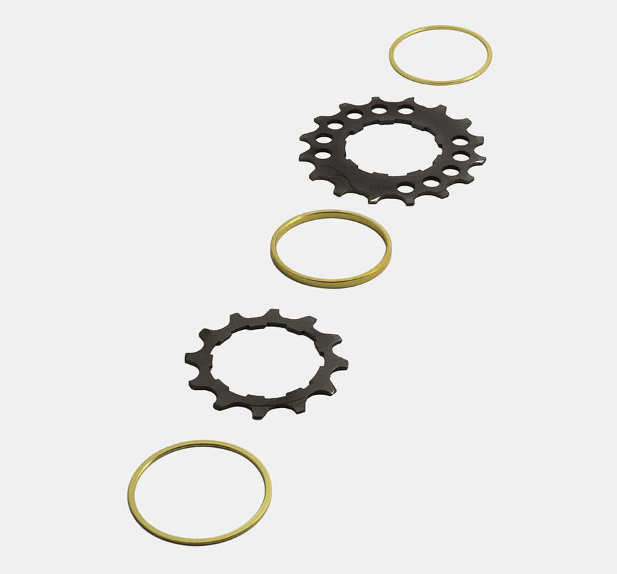 Brompfication Titanium Cog Set for Two-Speed Brompton Bikes (4651114102835)