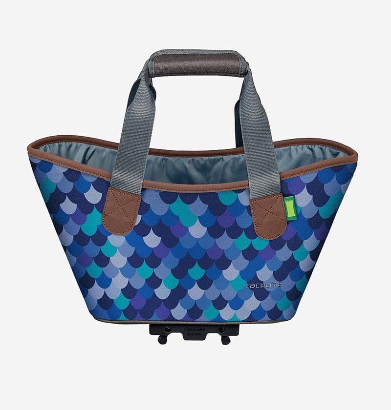 Racktime Agentha Bicycle Pannier Tote in Deep Ocean (1666258141235)