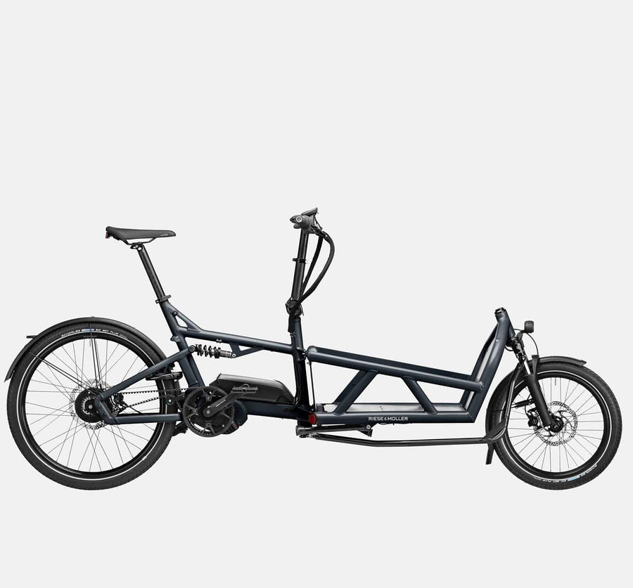 Riese & Muller Load 60 Vario E-Cargo Bike in Coal Grey Matte (6636204556339)