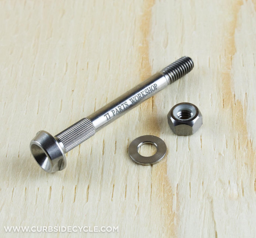 Ti Parts Workshop Titanium Brompton Stop Disc Bolt in Raw Titanium  (9707109891)